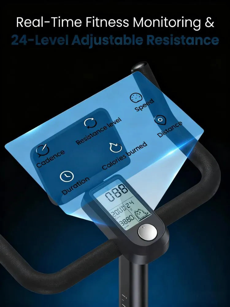 Home AI Exercise Bike for Live & Immersive Cycling Classes