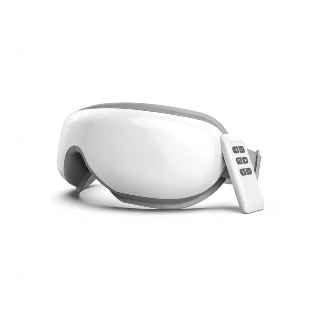 3D Smart Eye Massager with Heat & Compression for Eye Strain Relief