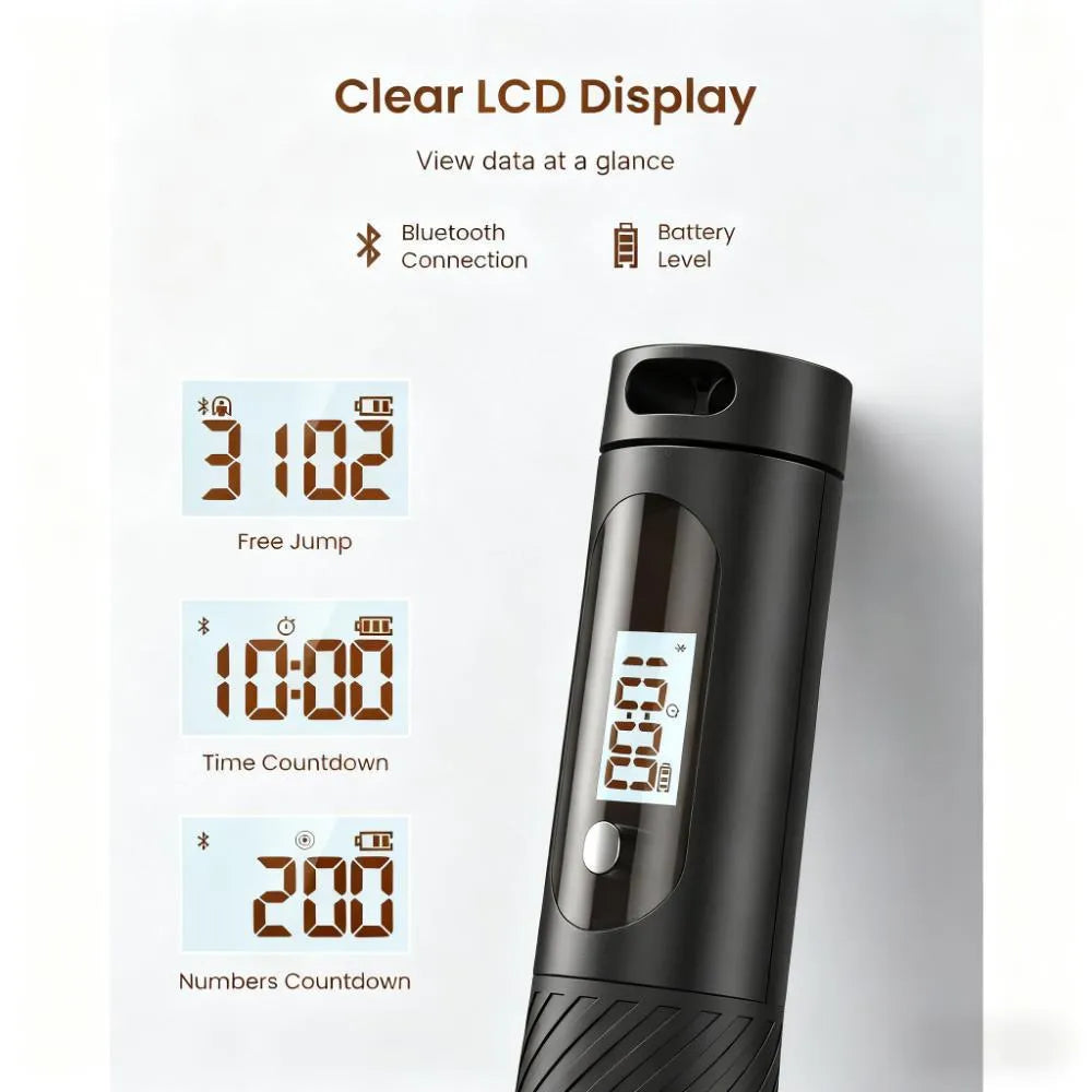 Smart Jump Rope with Automatic Reps & Calorie Counter
